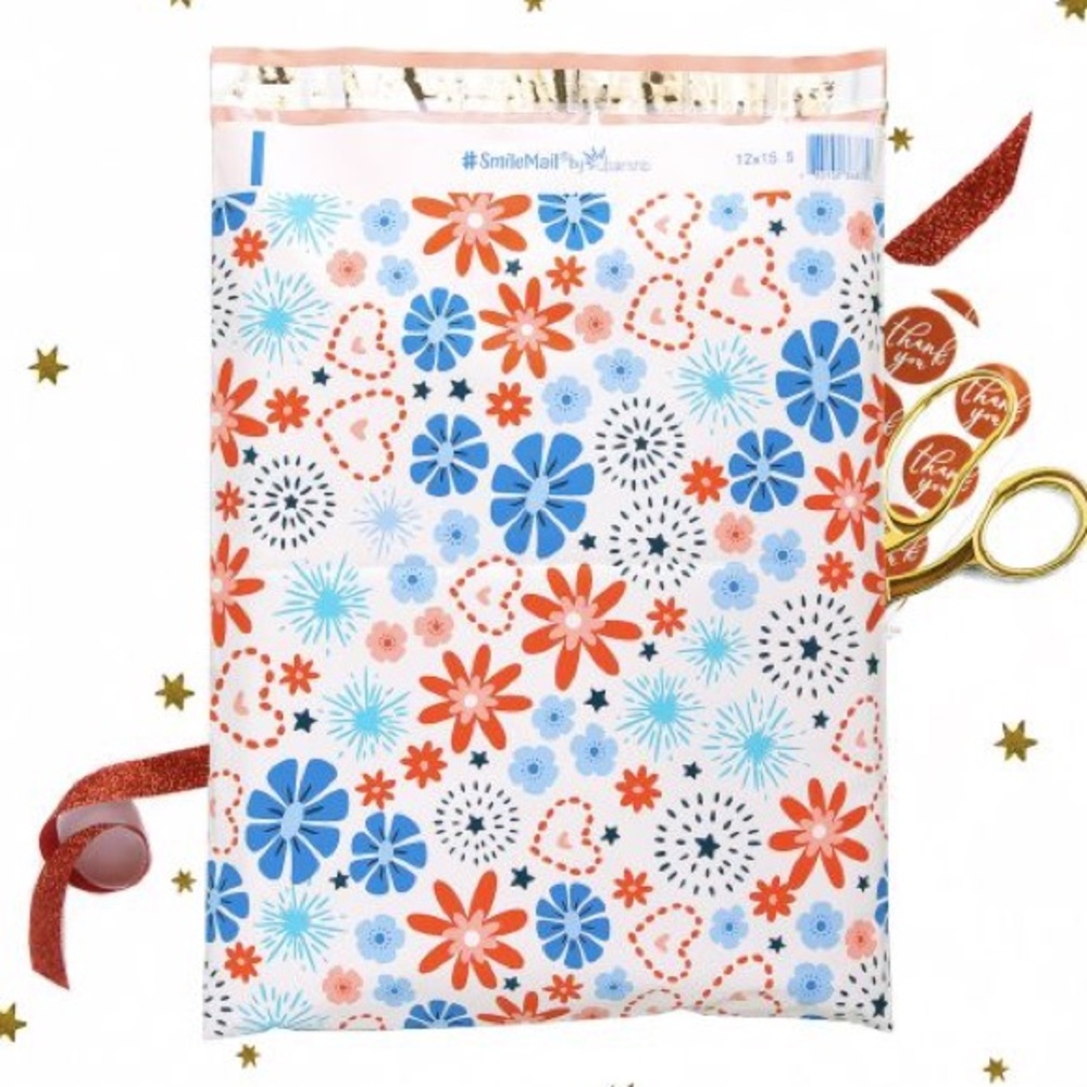 Fireworks 🎆 Poly Mailers 12x15.5 Pack of 25 - Picture 5 of 8